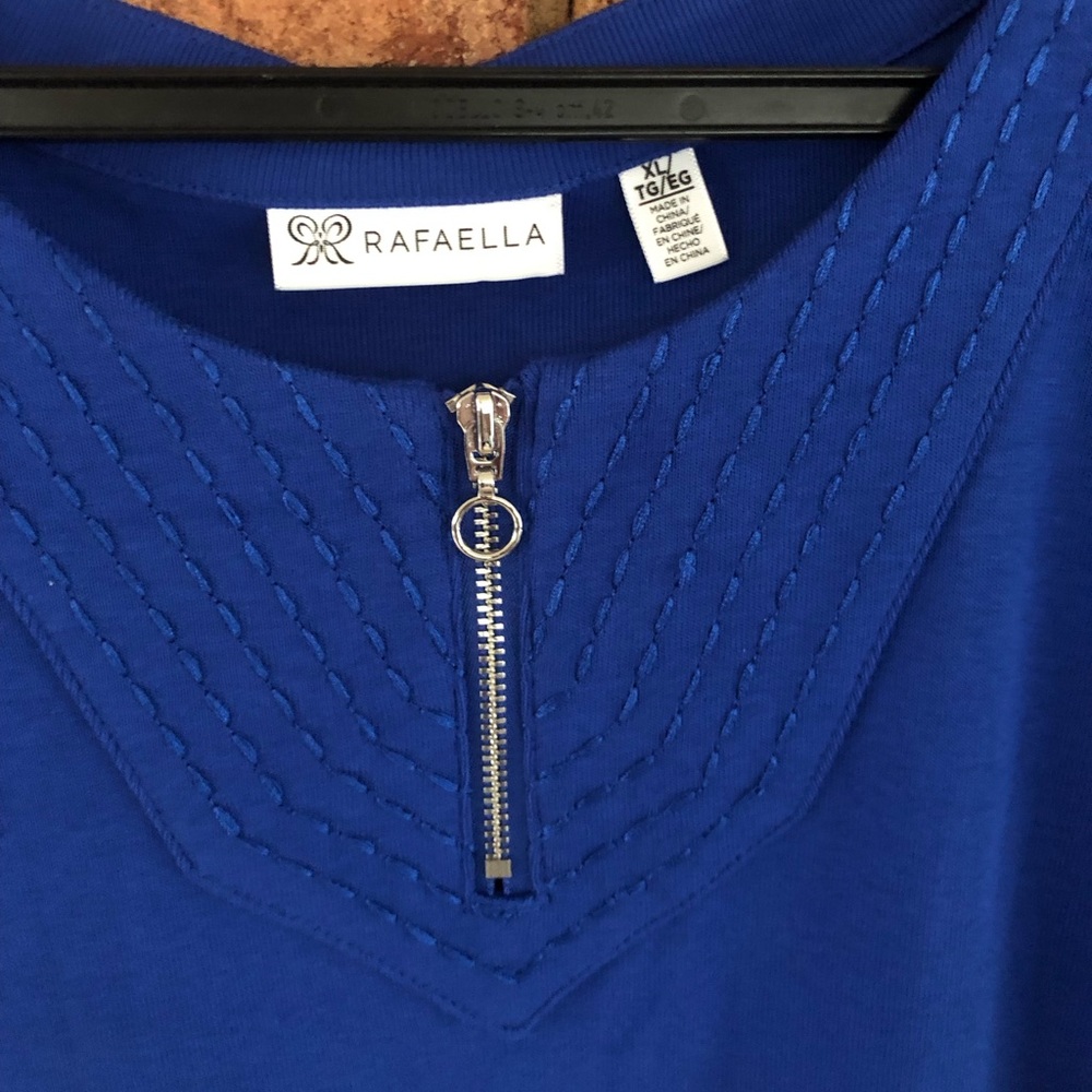 Rafaella Royal Blue Shift Dress size XL - Picture 2 of 4